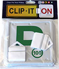 Two clips and two L plates in hang cell pack