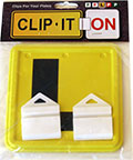 Two clips and two L plates in hang cell pack