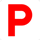 red P plate